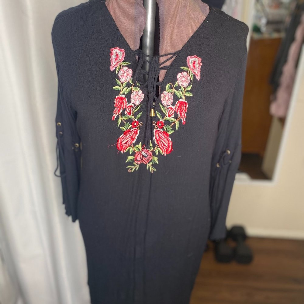 #SPEEDCONTROLNEWYORK - Black Foral Dress